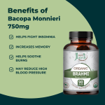 Bacopa Monnieri 750mg Tablets - Image 3